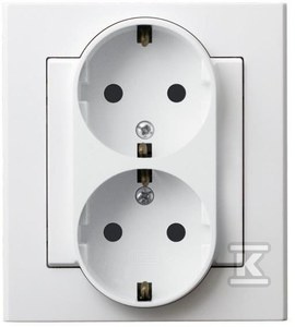 GN.2-KR.Z/U SCHUKO BIAŁY SONATA