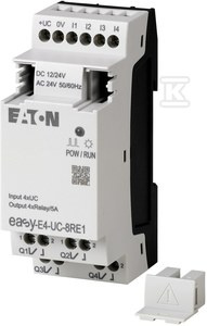 EASYE4,ROZ. 12-24VDC,24VAC,4DI,4DO-R