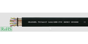 PVC-PŁASKI-CY 4G1,5 QMM||300/500V, EMV|