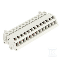 GNIAZDO 1-PRZE.KĄ.CA.CLAMP®, 2,5 MM2,