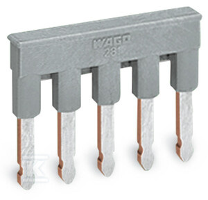 MOSTEK, 5-TOR., Z IZOLACJĄ, SZARY