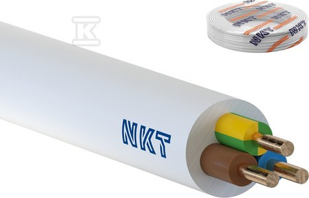 YDY-ŻO 3X1,5 750V NKT