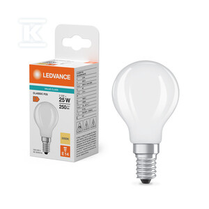 ŻAR.LED CLAS PV 2.9W 830 FR E14