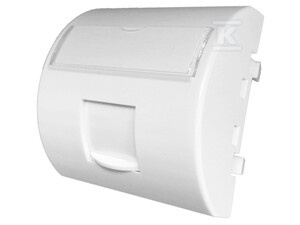 ADAPTER 45X45 1XRJ45 Z KLAPKĄ PRZECIW.