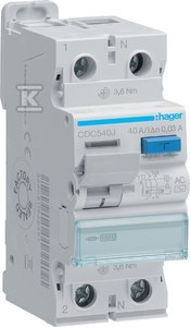 WYŁ.RÓŻ.1P+N 40A 30MA 10KA AC