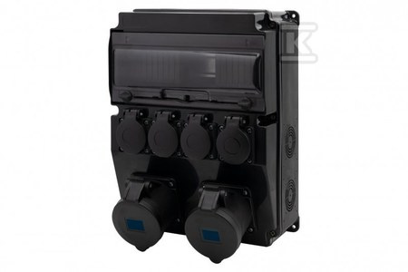 ROZ.CAJA 12M SCENIC G/P 2X16/3 4X230V