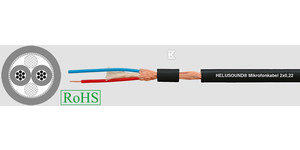 HELU.2X0,22 QMM PRZEWOD MIKROFONOWY CZ