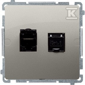 BM62.01/29 GNIAZDO BASIC SATYNOWY