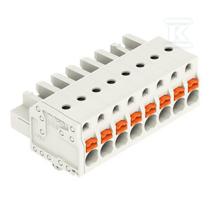 GNIAZDO 1-PRZE.PRZY.PUSH-IN CA.CLAMP®,