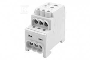 BLOK ROZ.DBR 200A 1X70,1X35/6X16 SZARY