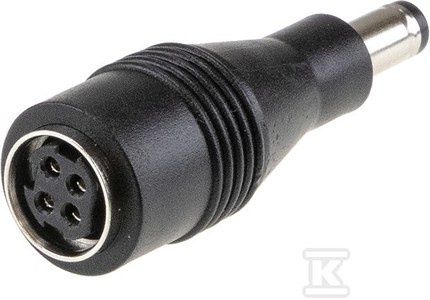 DC PLUG-R7BF-P1M ADAPTER GNIAZDO DIN 4 P