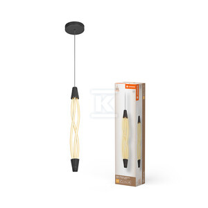 OPR.LED SWIRL PEND VERT 18W830 CLKD