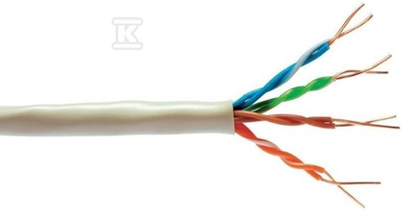 KABEL U/UTP KAT. 5E 305M (KARTON) PVC