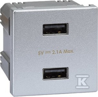 K126E/8 USB CONNECT ALU.