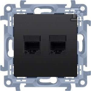 GN.2-KR.TELEF.RJ11 CZARNY SIMON10