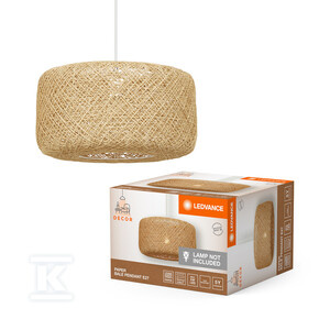 OPR.DEK. PAPER BALE PEND E27 BEIGE