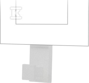 WIESZAK POJED.LINE ALUMINIUM MAT SIMON55