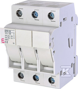 EFD 10-A 3P ROZŁĄCZNIK BEZPIECZNIK.