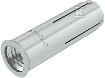 ES M 10X40 KOŁEK Z GWINTEM WEWN.