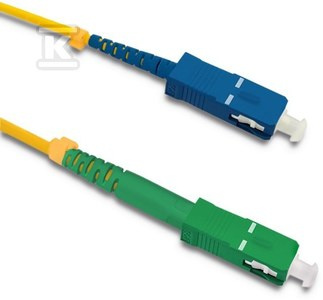 PATCHCORD SC/APC-SC/UPC G652D SIMP 1M