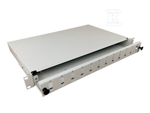 PRZEŁĄCZNICA FO 12XSC DX 19" 1U WYSUWA