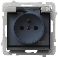 GN.1-KR.Z/U IP44 PRZ.SREBRO MAT SONATA