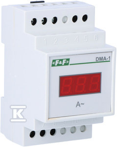 DMA1RMS CYFR.WSKAŹ.NATĘŻENIA 1-F