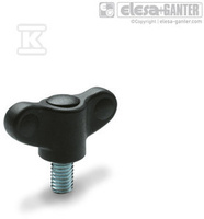 CWN.32 P-M6X10 NAKRĘTKA MOTYLKOWA