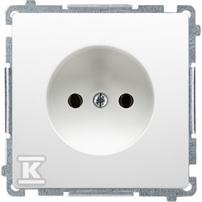 BMG1Z.01/11 GNIAZDO BASIC BIAŁY