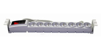 LISTWA ZASIL.19'' 3M 8 GN/FILTR - SZARA