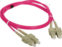 PATCH CORD MM OM4 SC-SC DUPLEX 50/125 2M