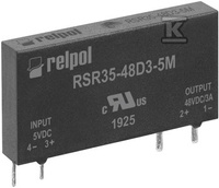 RSR35,SSR MINI.,1-FAZ,24VDC,4A