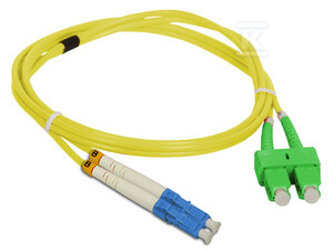 PATCH CORD SM SC/APC-LC DUPLEX 9/125 2M