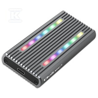 KIESZEŃ M.2 SSD/SATA/NVME/RGB LED/USB-C