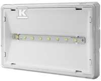 OPR.EXIT S IP65 LED 3W 1H 1-ZAD. PT BIA?
