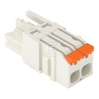 GNIAZDO 1-PRZE.DŹWI.PUSH-IN CA.CLAMP®,