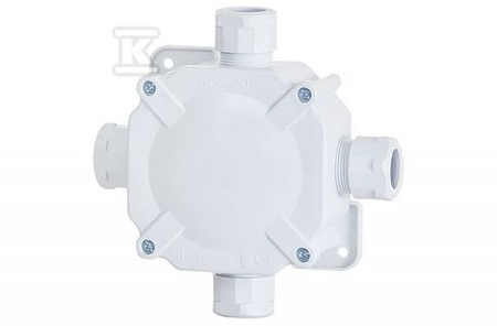 PUSZ.HERMETYK 11P 122X44X105 IP67 SZARA