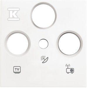 PLAK.GN.RTV-SAT KARRE BIAŁY