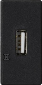 PŁYT.K45/2 USB 22,5X45 ŚRUB GRAFIT