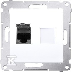 GN.KOMP.RJ45 KAT6E PRZES.BIAŁE SIMON54