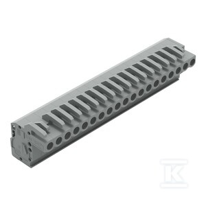 GNIAZDO 1-PRZE.KĄ.CA.CLAMP®, 2,5 MM2,