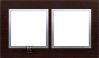 RAM.2-KR.DREWNO SREBRNE WENGE SIMON54 N