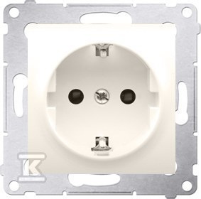 GN.SCHUKO KREMOWE SIMON54