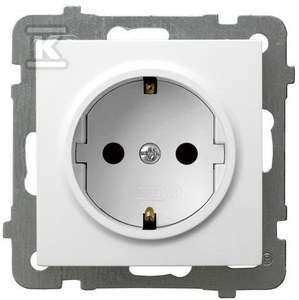 GN.1-KR.Z/U SCHUKO BIAŁY AS