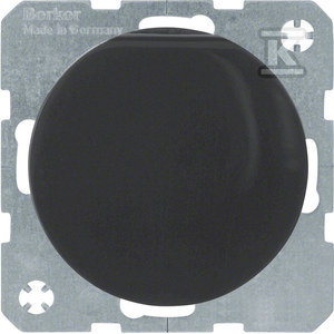 GN. SCHUKO Z POKR. R.1/R.3 CZARNY/POŁYS