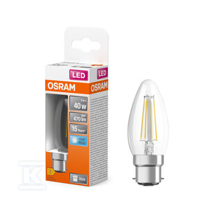 ŻAR.LED 4W 840 CLR B22D