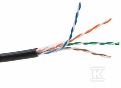 KABEL U/UTP KAT. 5E, ZEW. SUCHY PE 305M
