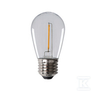 ŻAR.DEK.LED ST45 LED 0,5W E27-WW