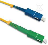 PATCHCORD SC/APC-SC/UPC G652D SIMP 10M