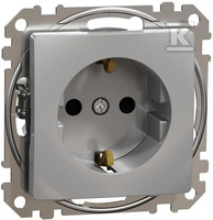 GN.SCHUKO PRZ.ALU SREBRNE SEDNA DES